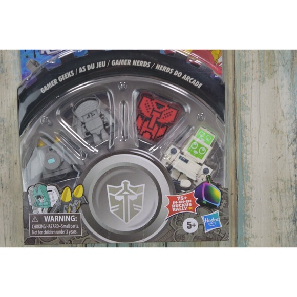 Transformers BotBots Series 6 Gamer Geeks 5-Pack 2022 Ruckus Rally Netfl… - Picture 2 of 3